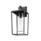 Z-Lite Sheridan 1 Light Outdoor Wall Sconce, Black And Seedy 594M-BK - alternate 6